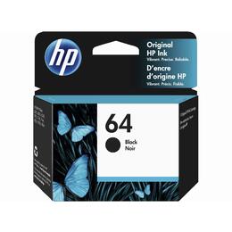 HP 64 BK OEM ENVY Photo 7855 HP 64 N9J90AN Original Black Ink Cartridge