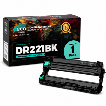 Brother DR-221CL Compatible Black Drum - Eco-saver