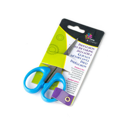 Precision Pro Detailing Scissors, 1 Random Color Per Pack, Header - Time 4 Crafts