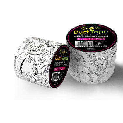 Decorative Rolls Craft Duct Tape Scrapbooking DIY Gift-Wrapping, Spring Garden Coloring, 48mm x 4.5m