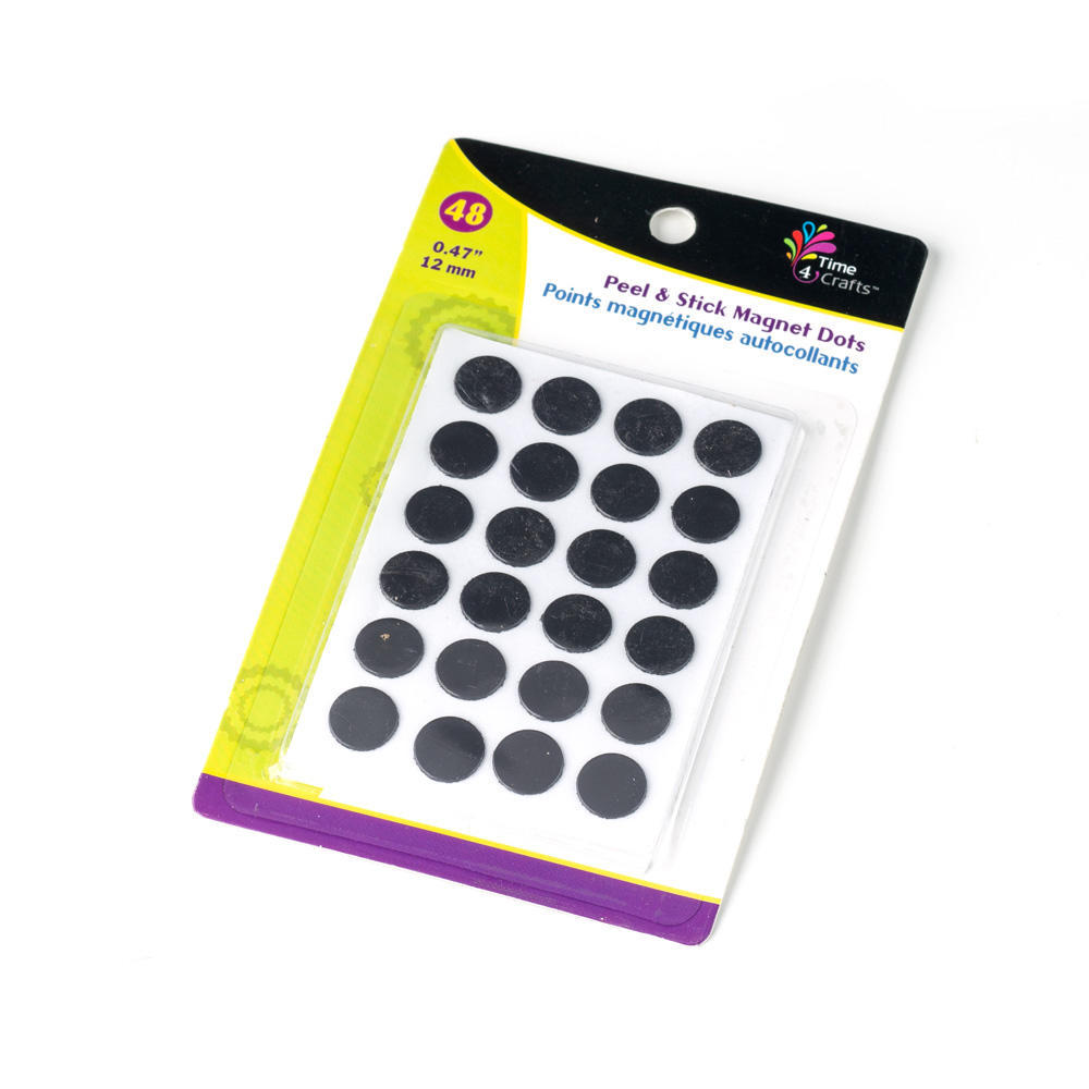 Self Adhesive Small Dots 12mm Round Sticky Craft Disc