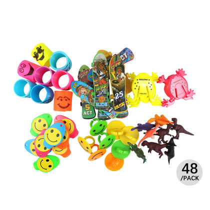 Assorted Party Favor Value Pack Pinata Toy Mix Pack 48Pcs - LIVINGbasics®