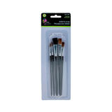 Other Brands LVC 16191 Paint Supplies Time 4 Crafts 5pc Artist Brushes b c