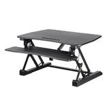 Monoprice Canada Cab 27774 Monitor Desk Mounts Electric Height Adjustable Sit Stand Desk Converter 36 monoprice