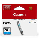 Canon CLI 281 C OEM PIXMA TS9120 Canon CLI 281 2088C001 Original Cyan Ink Cartridge