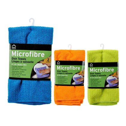 Multipurpose Dish Cloth, Kitchen Cleaning Towels, 2Pcs/Pack, Random Color