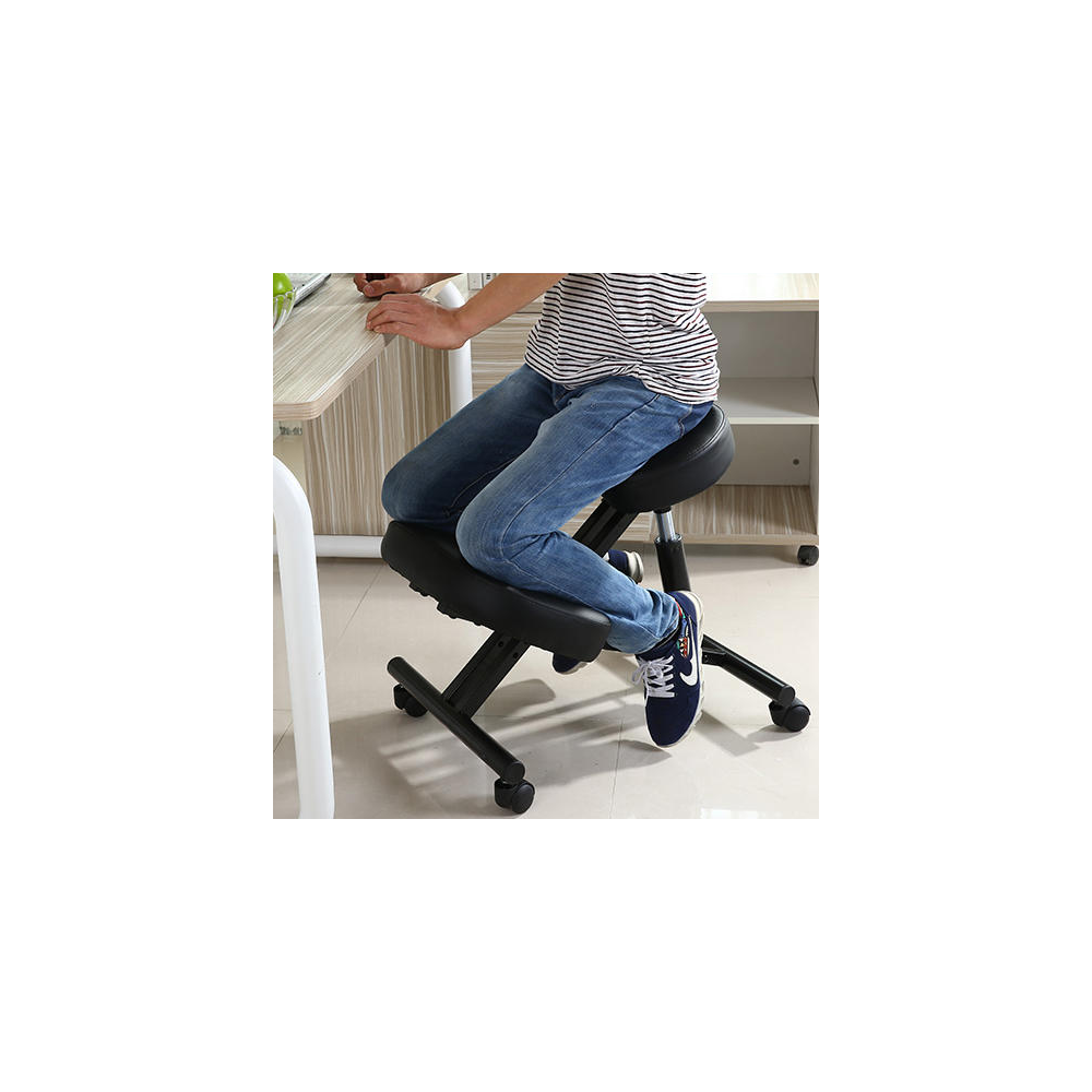 Ergonomic Kneeling Chair Adjustable Height Perfect for Relieving