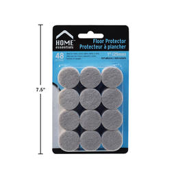 Other Brands LVC 91526 Floor Edge Protectors H E 48 Pc 3 4 Floor Protector Pads Blister Card