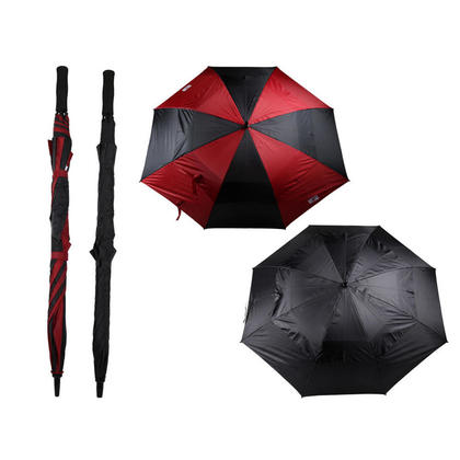 Golf Umbrella Windproof Rain-Guard 30" x 8 Panels, Manual Open, Random Color