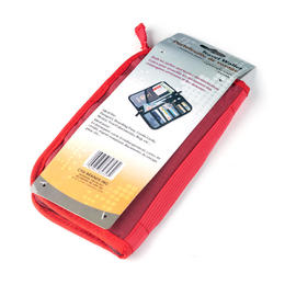 Other Brands LVC 82353 Travel Accessories Global Zipper Travel Wallet 10 x9 5 1 randomized color per pack