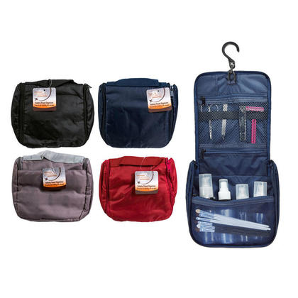 Toiletry Travel Organizer Bag Cosmetics Storage, 1 Randomized Color Per Pack