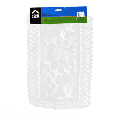 Polyester Placemat & Coaster Kitchen Organizer Dining Table 12"x18", 1 Randomized Color Per Pack