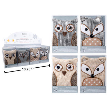 Reusable Hand Warmer With Hot Pack Mini Cover, 1 Randomized Color Per Pack