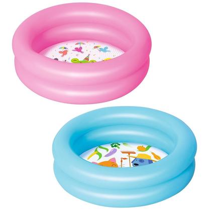 2-Ring Kiddie Pool 24"x6", 1 Randomized Color Per Pack