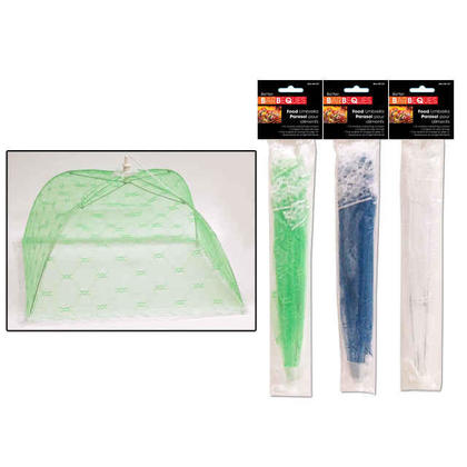 BBQ Food Umbrella 12"x12", 1 Randomized Color Per Pack