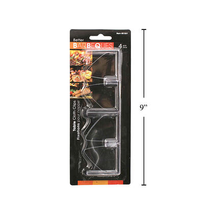 BBQ Table Cloth Clips 4Pcs/Pack