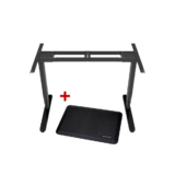 PrimeCables Cab M02 23R BK STM01 1 Standing Desk Desk Converter Sit Stand Dual Motor Height Adjustable ADR Desk Frame Electri
