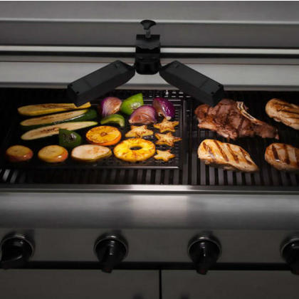 BBQ LED Grill Light 360° Rotating With Adjustable Arms Torch Light 1Pc