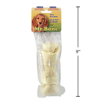 5"-6" Premium Rawhide Chewing Treats Knoted Bone for Dog - Mr. Bone
