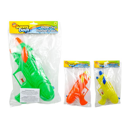 Water Blaster Gun 8.5"H, 1 Randomized Color Per Pack