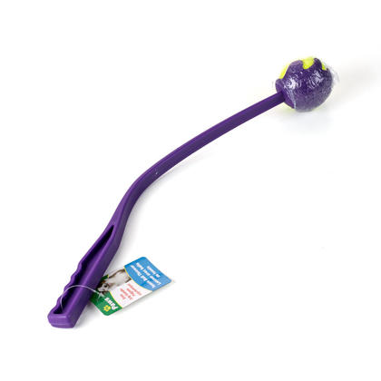 Lanceur de balles de 19,5 "avec balle de tennis et lanceur de balles, couleur aléatoire - Paws