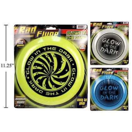 Cool Design Glow In The Dark Flying Disc, 9", 100 gram