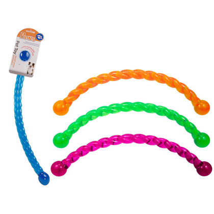 20" Durable Rope Pet Toy, 1 Randomized Color Per Pack - Paws