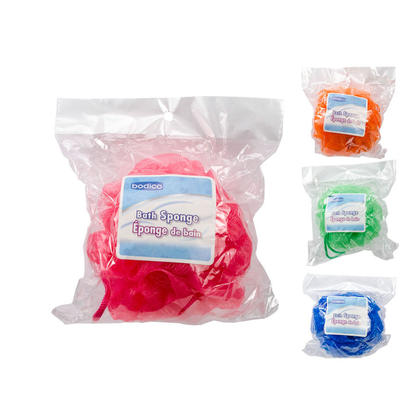 Bath Sponge Shower Ball, 1 Randomized Color Per Pack