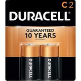 Duracell LVH MN1400B2 Battery Charger COPPERTOP ALKALINE C BATTERIES DURACELL 2 PACK