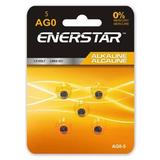 Enerstar LVH AG0 5 Battery Charger ENERSTAR ALKALINE AG0 CELL BATTERIES 5 PACK
