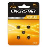 Enerstar LVH AG3 5 Battery Charger ENERSTAR ALKALINE AG3 CELL BATTERIES 5 PACK