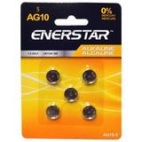 Enerstar LVH AG10 5 Battery Charger ENERSTAR ALKALINE AG10 CELL BATTERIES 5 PACK