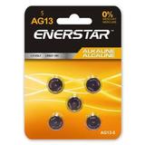 Enerstar LVH AG13 5 Battery Charger ENERSTAR ALKALINE AG13 CELL BATTERIES 5 PACK