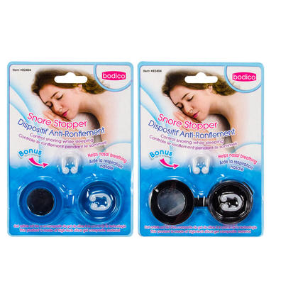 Bodico Snore Stopper With Case & Bonus Piece, 1 randomized color per pack