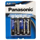 Panasonic LVH UM 3NPA 4B Battery Charger HEAVY DUTY AA BATTERIES PANASONIC 4 PACK