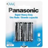 Panasonic LVH UM 4NPA 4B Battery Charger HEAVY DUTY AAA BATTERIES PANASONIC 4 PACK