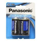 Panasonic LVH UM 2NPA 2B Battery Charger HEAVY DUTY C BATTERIES PANASONIC 2 PACK