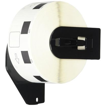 Brother DK1221 Square Paper Labels, 23mm(0.9") Square, 1000 Labels, Compatible
