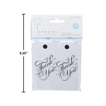 Wedding Favour Tags 30Pcs