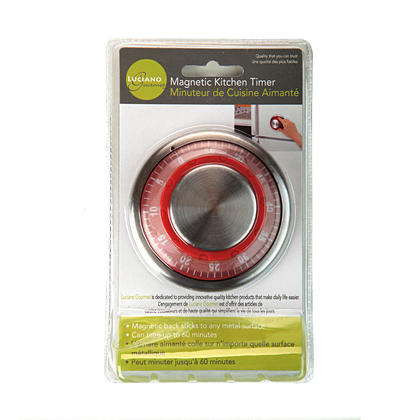 Magnetic Kitchen Timer, 1 Randomized Color Per Pack