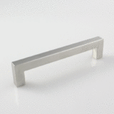 Other Brands LVE H502 128BSS ALL Cabinet Drawer Hardware Contemporary Metal Handle Pulls Center to Center 128mm