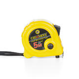 CAB HT 0902906 Hand Tools Retractable Steel Measuring Tape with Magnetic Hook for Measurement ABS Case 5m x 25mm