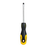 CAB HT 0600008 Hand Tools Magnetic Tip Slotted Screwdriver with Double Color TPR Handle 6 0 100mm