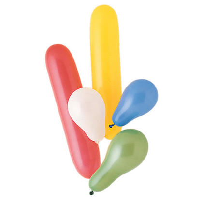 Party Balloons Assorted Color & Shapes 50Pcs