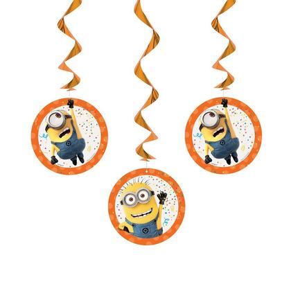 Décorations suspendues Despicable Me Minions 26 "3Pcs
