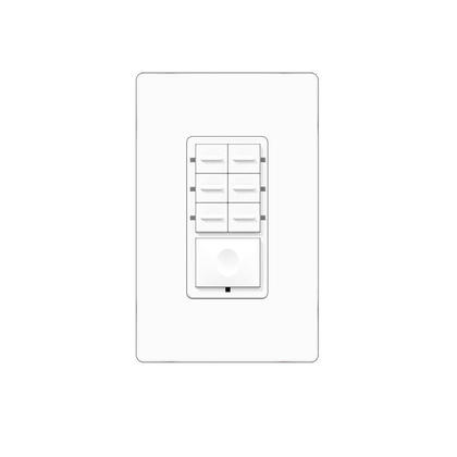 ZigBee Smart Scene Controller with 7 Programmable Switches - LivingWise