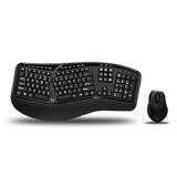 Adesso ADD WKB 1500GB Keyboard and Mouse Combos Adesso Tru Form Media 1500 Wireless Ergonomic Keyboard Laser Mouse