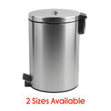 Moustache MOD T05A Garbage Bins Stainless Steel Step Trash Can Moustache