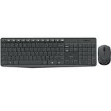 Logitech s 920 007897 Keyboard and Mouse Combos Logitech MK235 Wireless Keyboard Mouse Combo Gray English
