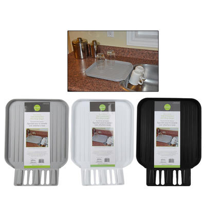 Dish Drainer With Mug Hanger, 1 Randomized Color Per Pack Between 3 Colors